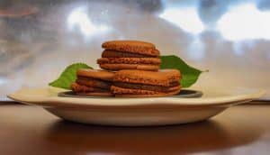 Macarons au chocolat